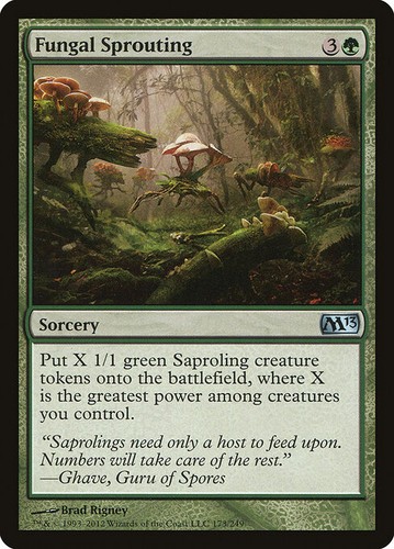 Fungal germouting foil magic - foil,