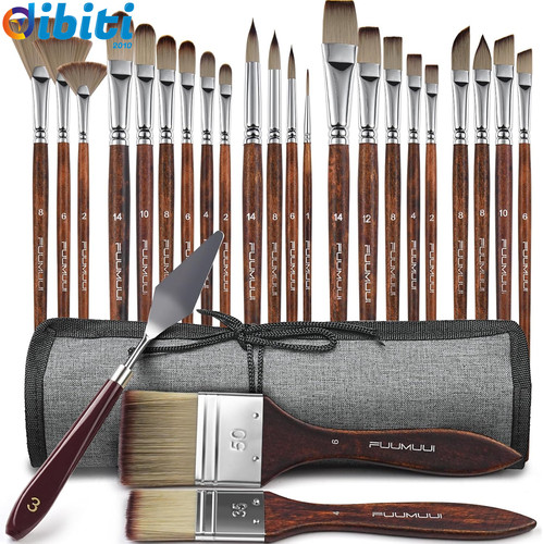 Set pennelli pittura acrilica - set,
