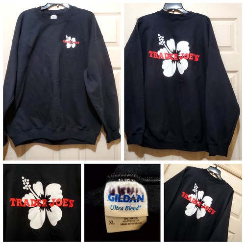 Felpa trader joes blu - joes, xl