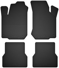 Tappetini in gomma Neri per FIat Doblo I 2000-2009 Set da 4 pezzi