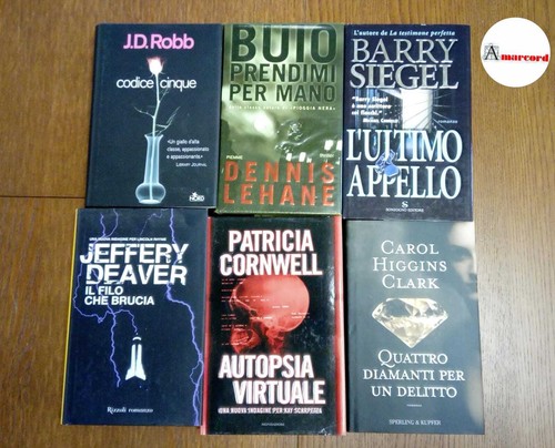 Lotto stock libri gialli - libri,
