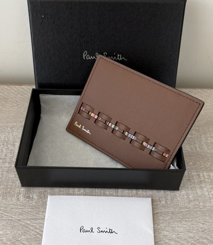 Porta carte paul smith marrone - paul,