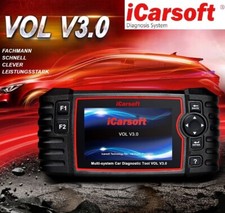 iCarsoft VOL V3.0 per Volvo Saab diagnostica scanner olio servizio reset OBD 2 TEDESCO