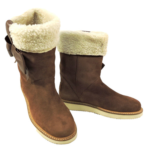 Stivaletto invernale rosso - stivaletto,
