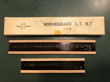 NORMOGRAFO VINTAGE LT N°7