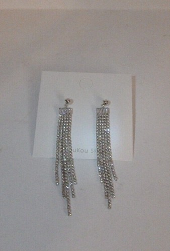 Orecchini donna strass multi - orecchini,
