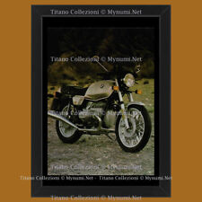 Anni ' 70  * Pubblicità Originale "BMW, Moto R45/65" Cornice