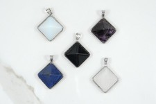 Pendente cristallo pietra