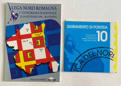 Lega nord romagna cartolina - lega, e