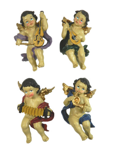 Angeli musicanti 4x6x11h - angeli,