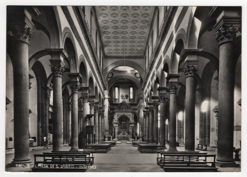 Firenze chiesa s spirito - -,