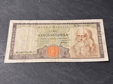 50000 Lire Leonardo 1967