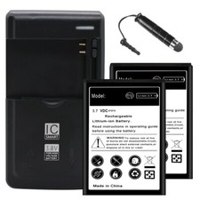 Large Capacity 2x 3020mAh