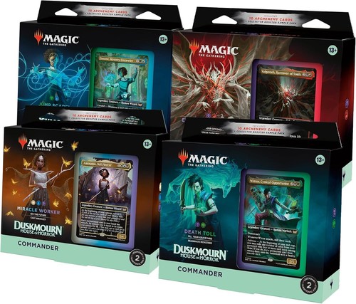 Duskmourn commander deck set - duskmourn,