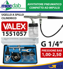 Mini Aerografo a Penna Completo di Accessori e Serbatoio in Vetro Valex 1551057