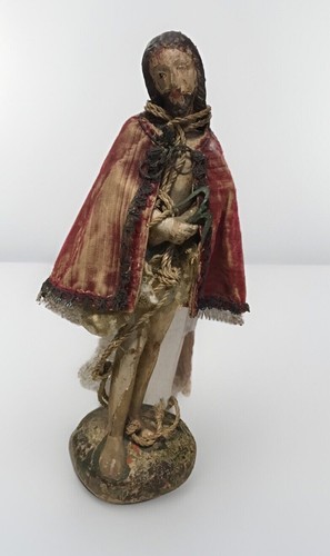 Cristo ecce homo scultura - cristo,