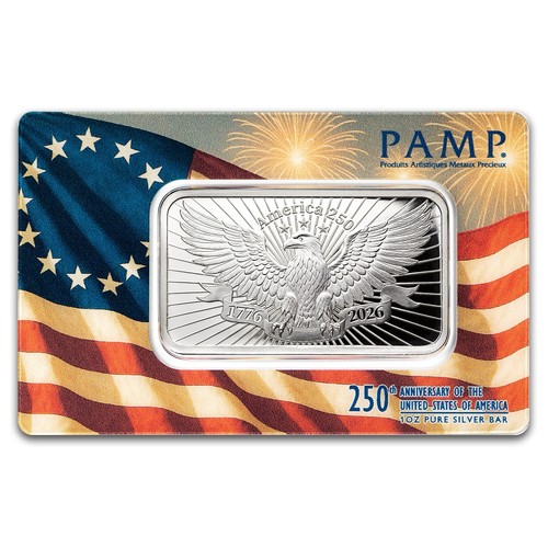 Pamp lingotto argento - 1, oz