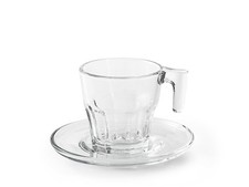Set 6 Tazze Caffè In Vetro