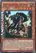 NINJA KARAKURI MOD. 339 SAZANK • (Mdl) • Super R • STBL IT022 • 1Ed • Yugioh!