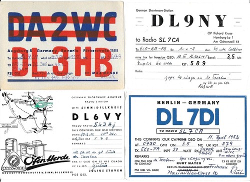Radio qsl dl7di dl9ny - radio,