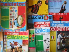 ALBUM Panini calciatori dal 1961-62 al 1989-90 tranne il 1975 Unità [M10A]