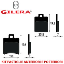 KIT PASTIGLIE FRENO ANTERIORI