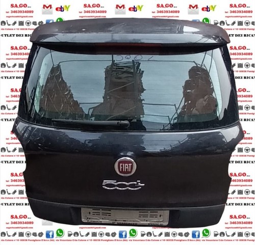 Portellone cofano posteriore - portellone,