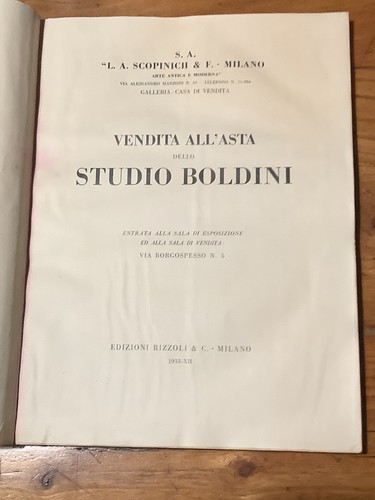 Vendita all asta - all’asta, studio