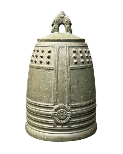 Antica campana tempio - , bronzo
