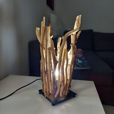 lampada da tavolo in legno, stile mare, retrò, design, moderno, shabbychic 