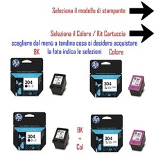 KIT 1 2 3 CARTUCCE ORIGINALI