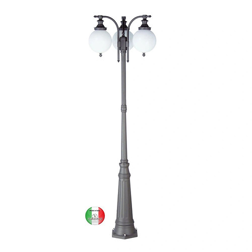 Lampione fusione alluminio - in,