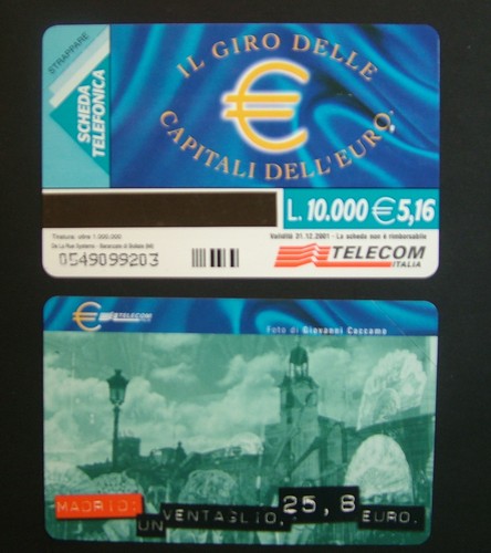 2001 italia telecom scheda - telecom,