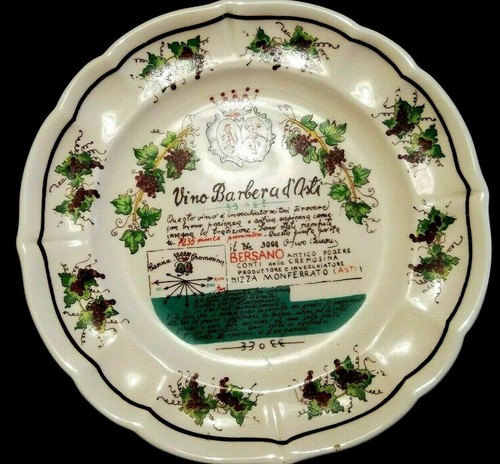 Piatto bersano vino - vino, barbera