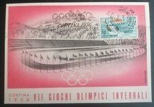 CARTOLINA  OLIMPIADI CORTINA