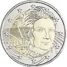 FRANCIA FRANCE FRANKREICH 2 € EURO 2018  " SIMONE VEIL " FDC BU ST DA ROTOLINO
