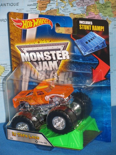 Hot wheels monster jam toro - hot,