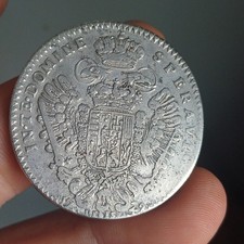 Moneta In Argento Da Collezione Etruria Francesco I  Francescone 1749 Bb RARA 