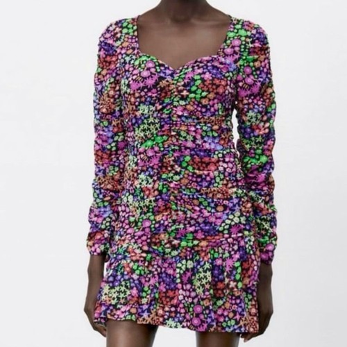 Minidress zara floreale - zara,