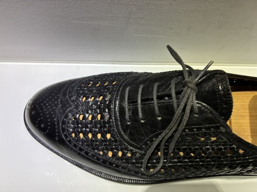 Bally oxford pelle intrecciata - bally,