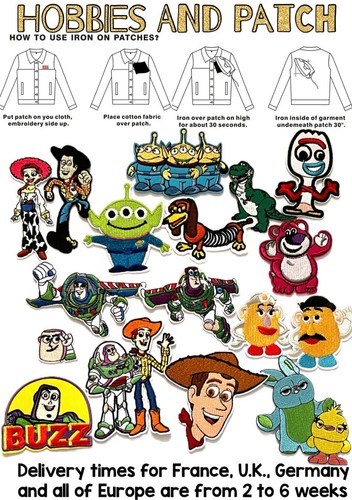 Patch toy story - patch, buzz