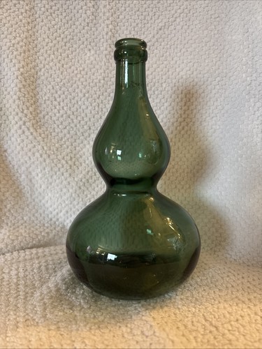Bottiglia vintage verde scuro - bottiglia,