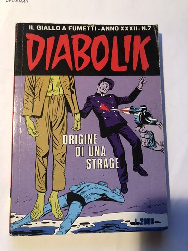Diabolik originale prima - diabolik,