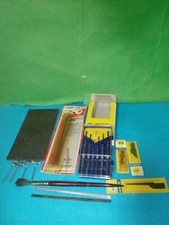 ATTREZZI vari X MODELLISMO seghett frese pennello cacciaviti punte etc
