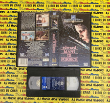 VHS film EDWARD MANI DI FORBICE Tim Burton johnny depp 1992 FOX SILVER GOLD(F171