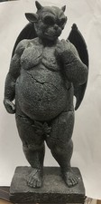 Statua gargoyle grossa resina