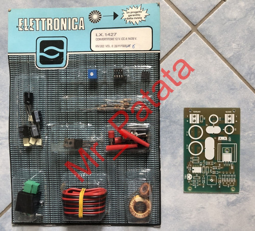 Lx1427 convertitore 12v cc - convertitore, da