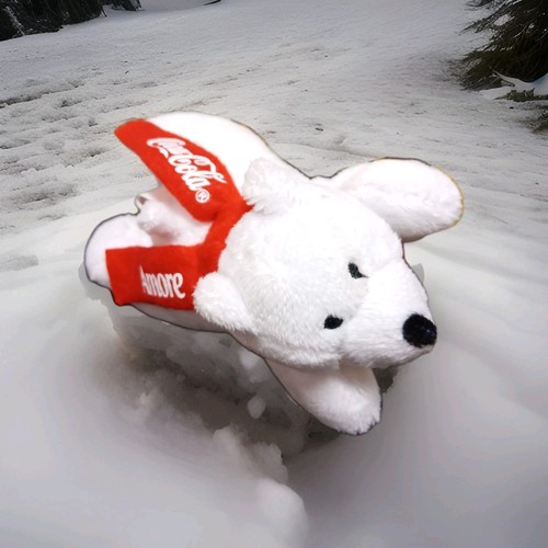 Coca cola peluche - cola, orsetto