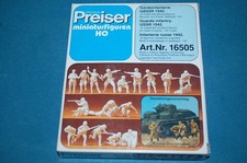 Preiser Miniaturfiguren 16505 - Guards Infantry USSR 1942 scala  H0
