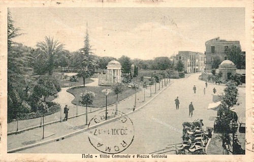 Ee199 cartolina nola piazza - ee199, nola,piazza